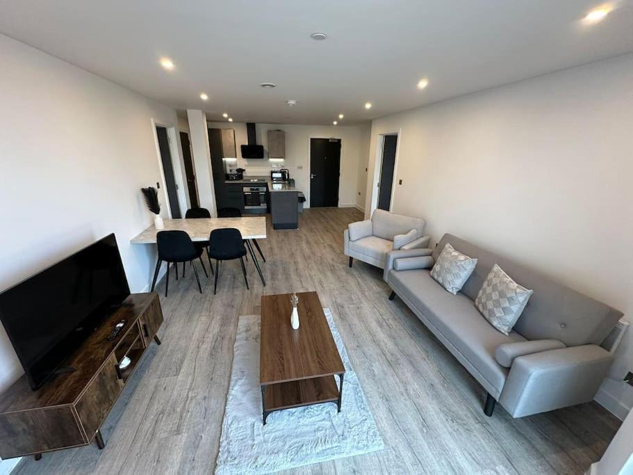 Stylish Central York Apartment Free Parking & Gym Exteriör bild