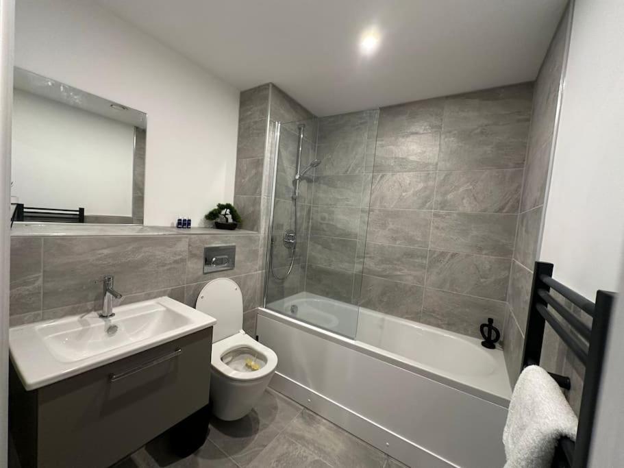 Stylish Central York Apartment Free Parking & Gym Exteriör bild