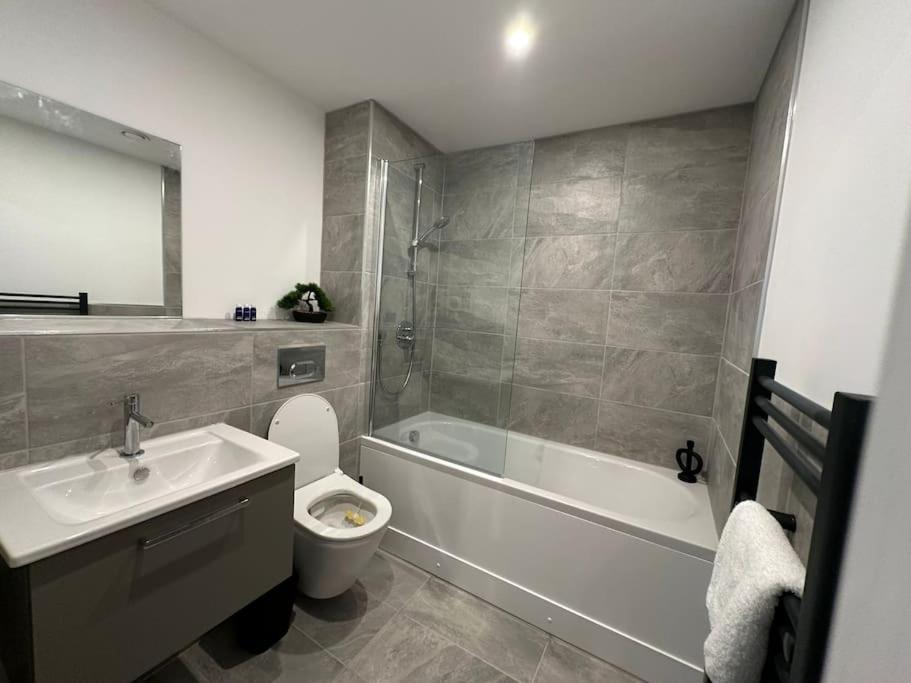 Stylish Central York Apartment Free Parking & Gym Exteriör bild